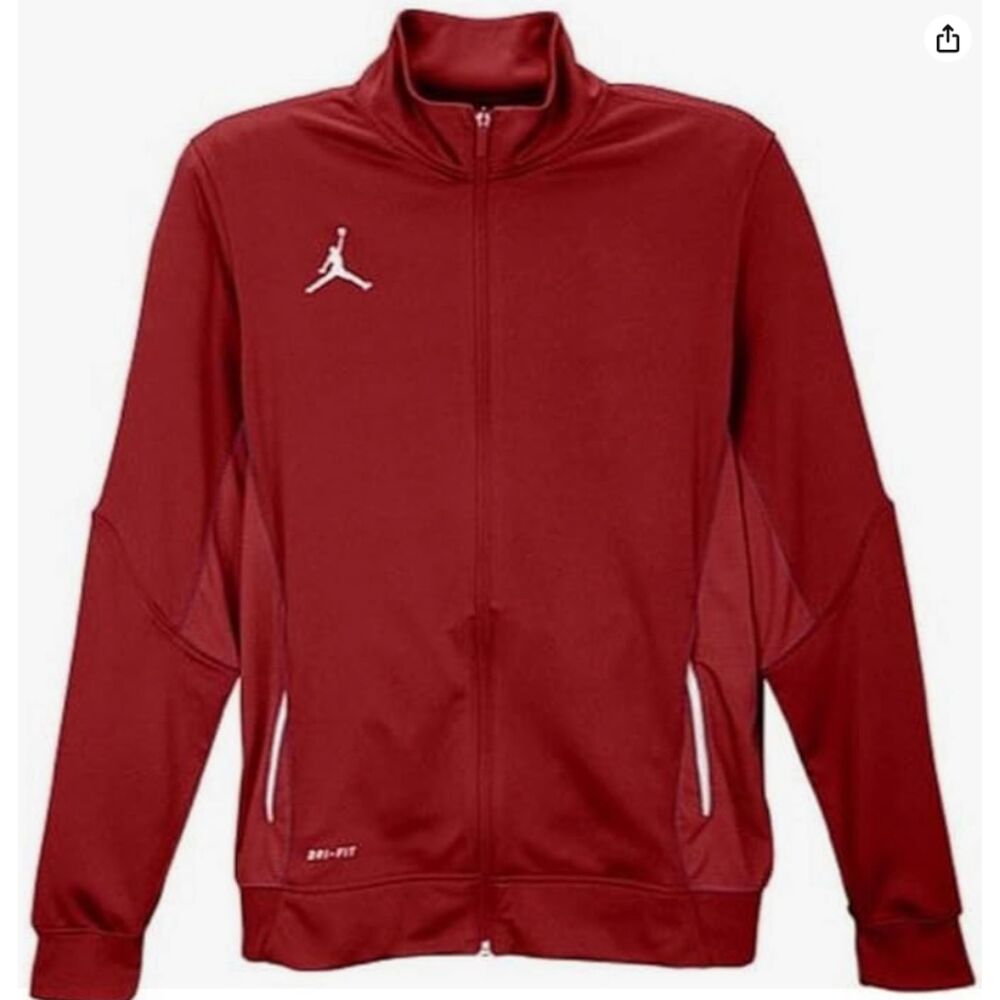 Nike Men's Team Jordan Flight Jacket, Red, XX-Large